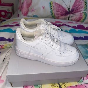 White Air Force 1s